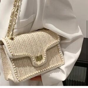 Straw Woven Summer Purse